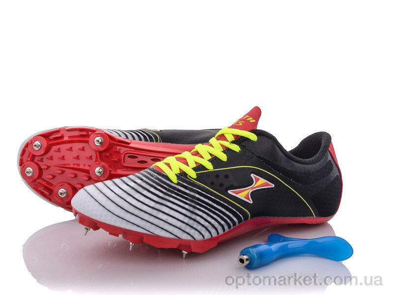 Купить Футбольне взуття дитячі 168S черно-бело-красный Health чорний, фото 2