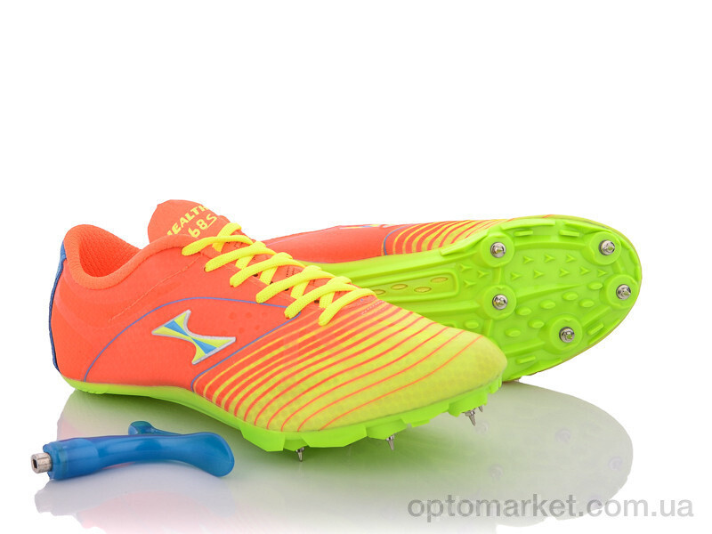 Купить Футбольне взуття дитячі 168S оранжево-черный Health помаранчевий, фото 2