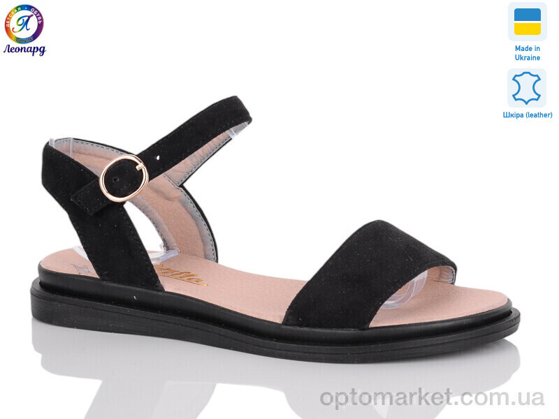 Купить Босоніжки жіночі 169-36 Stella чорний, фото 2