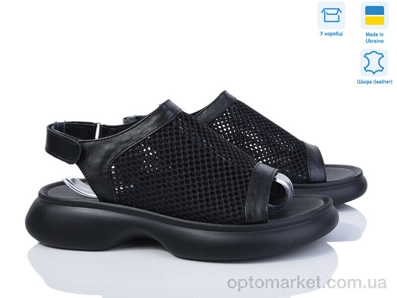 Купить Босоніжки жіночі 1705-2 Ailinda чорний, фото 3