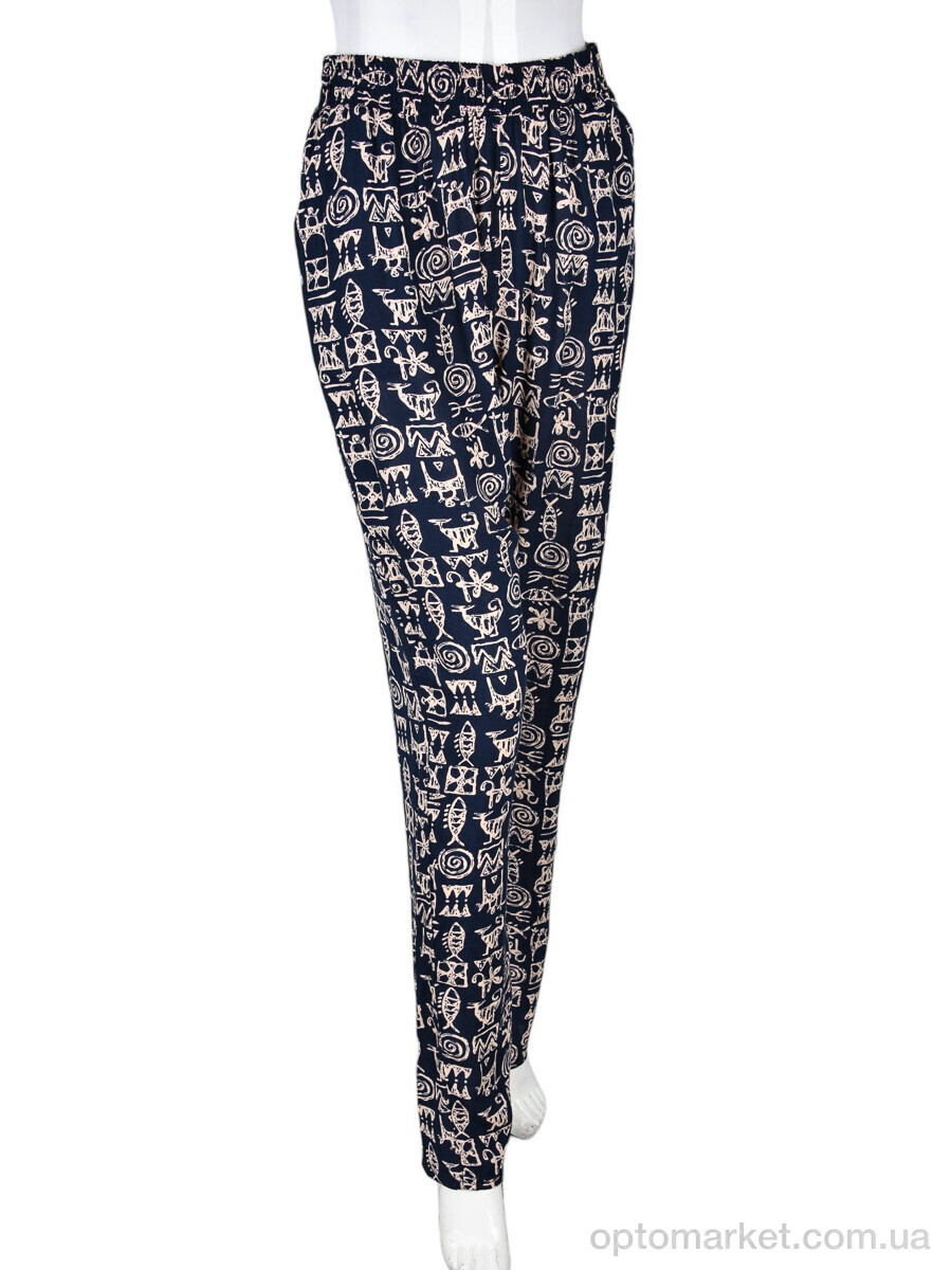 Купить Брюки жіночі 1716-19 (10884) navy Sona синій, фото 4