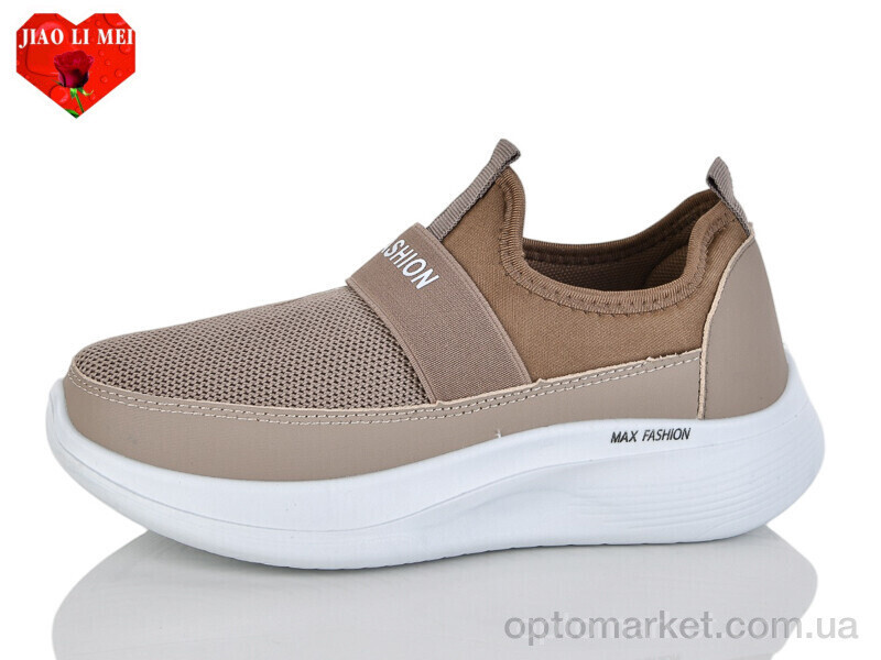 Купить Кросівки жіночі 173-5 Jiao Li Mei коричневий, фото 2