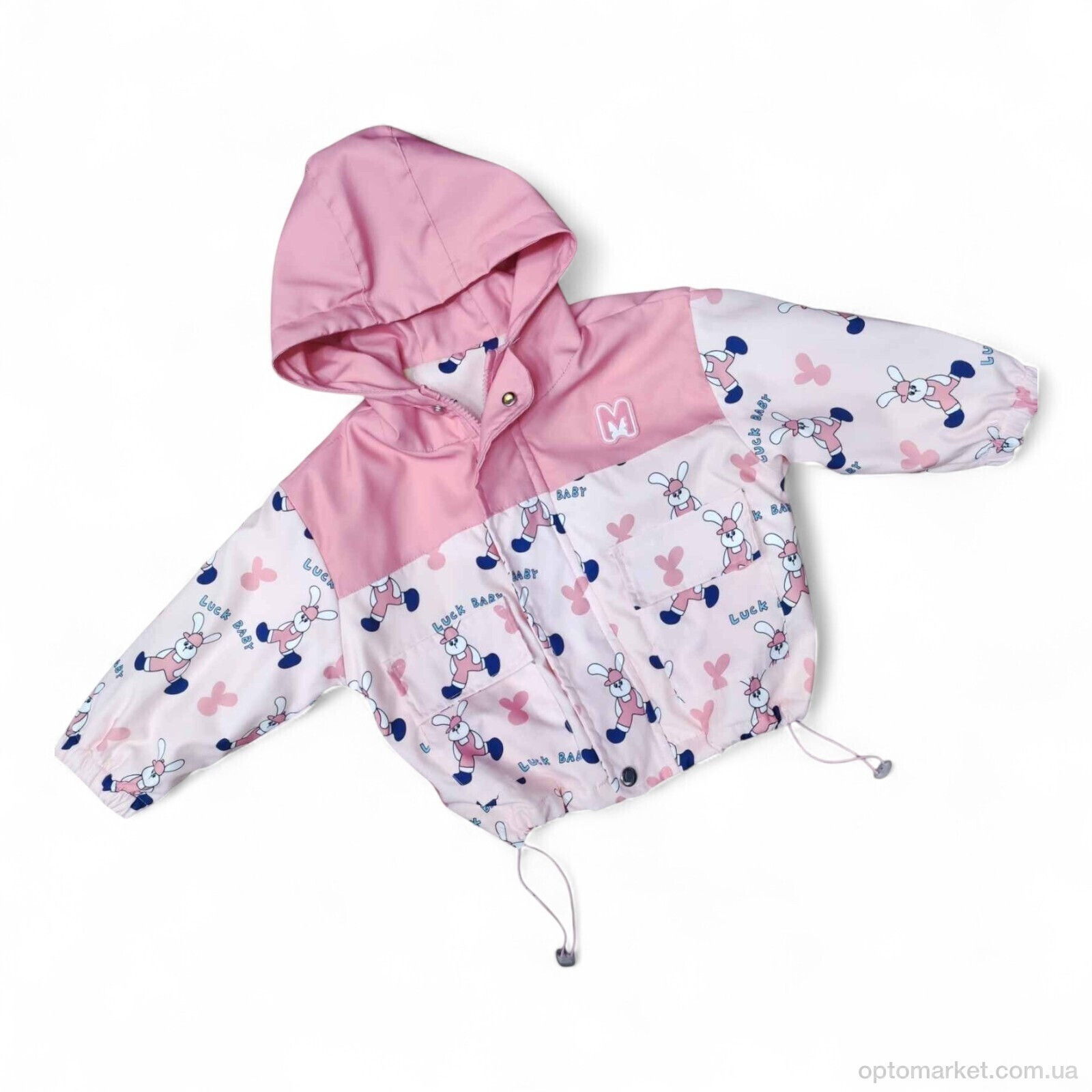 Купить Вітровка дитячі 17301 рожевий MumuBao рожевий, фото 4