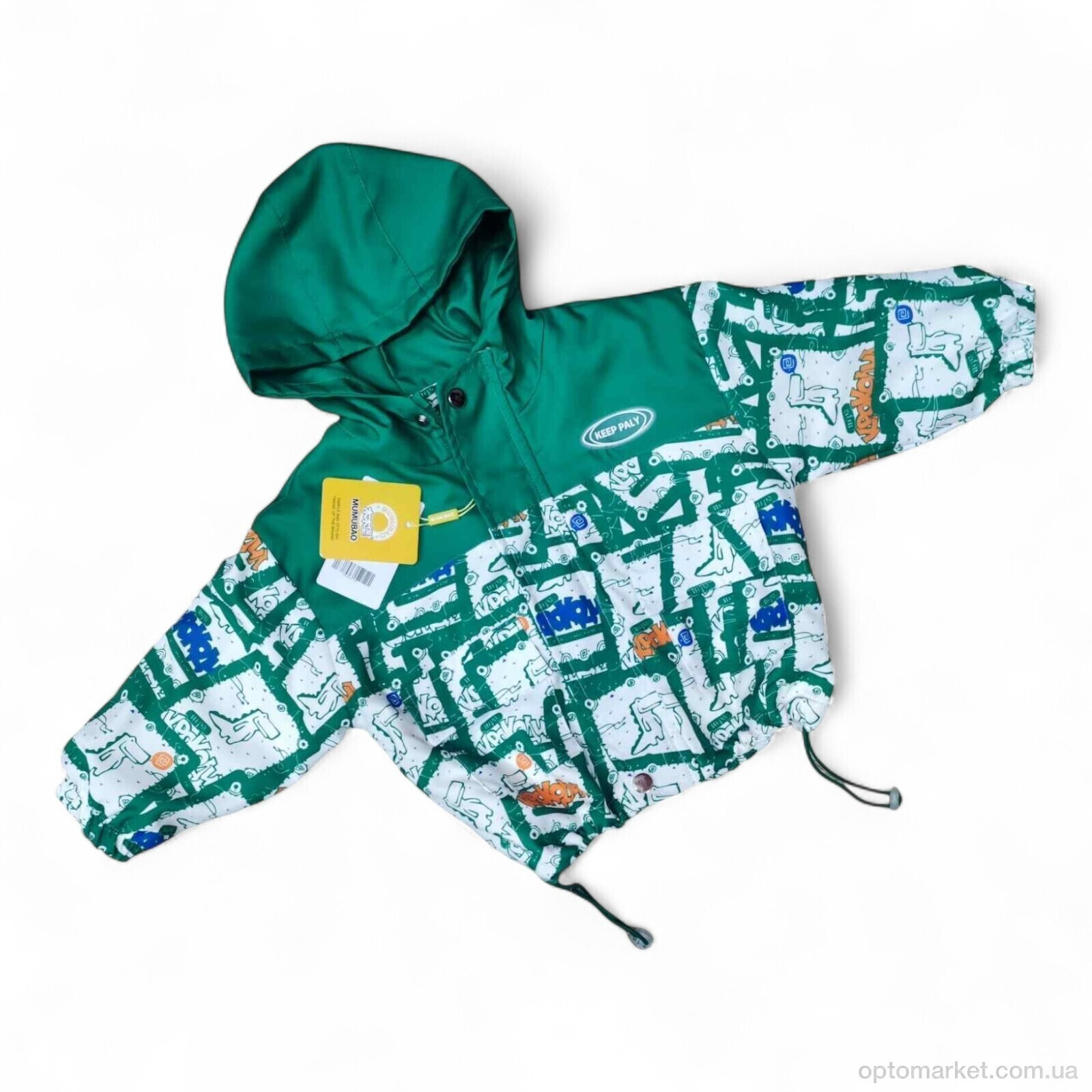 Купить Вітровка дитячі 17303 зелений MumuBao зелений, фото 4