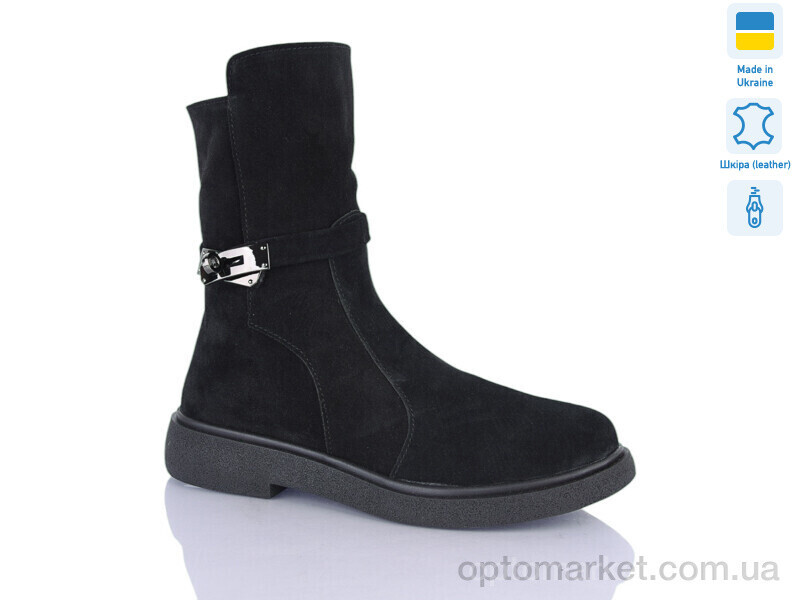 Купить Черевики жіночі 181 чорний з. зима Sali чорний, фото 2