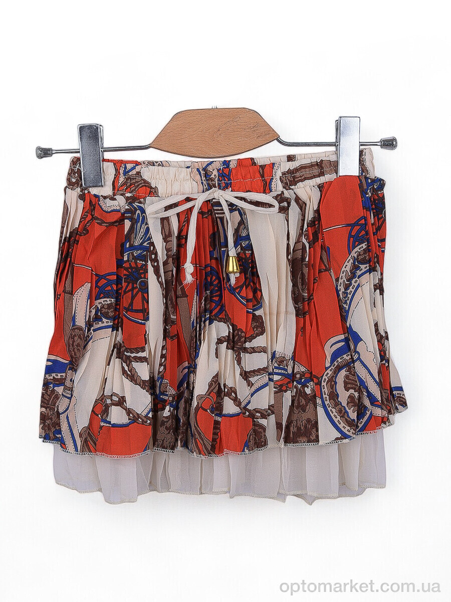 Купить Спідниця дитячі 1816 (08598) beige-red Jinbaohong бежевий, фото 4