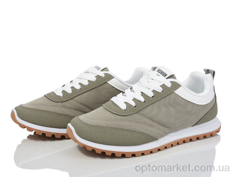 Купить Кросівки жіночі 182-48 oliva Violeta хакі, фото 2