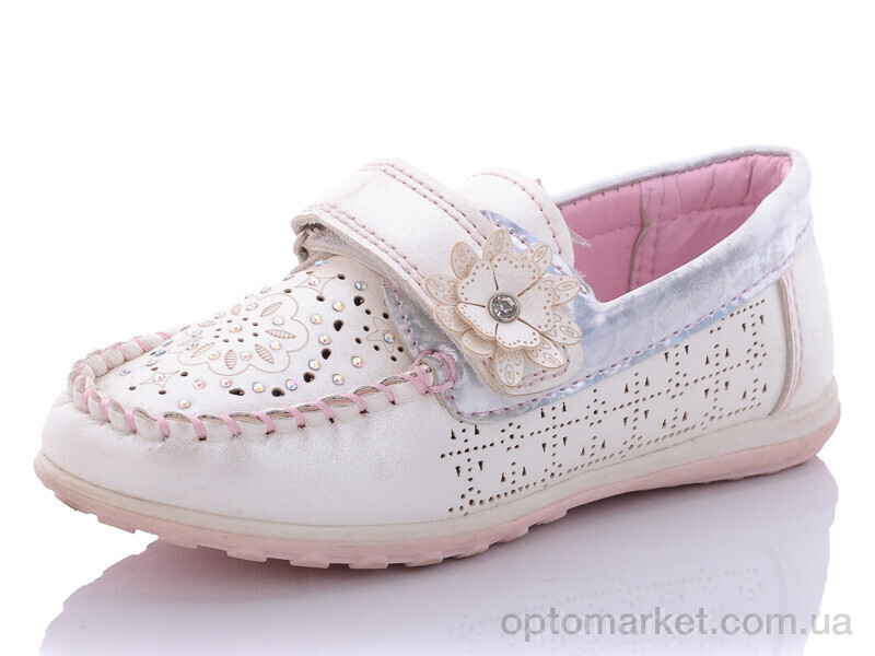 Купить Мокасини дитячі 18306-1 Y.Top бежевий, фото 2