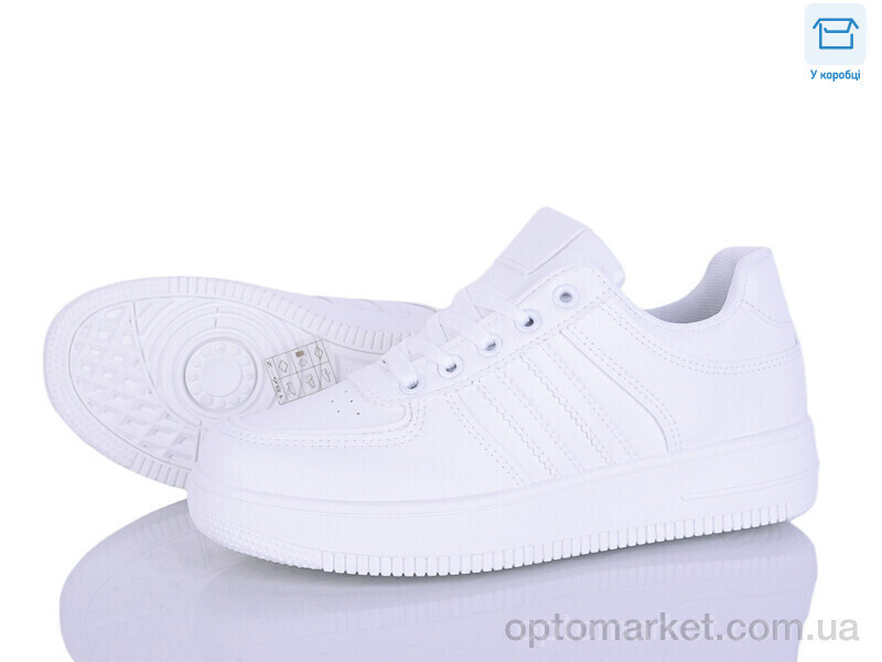 Купить Кросівки жіночі 186-2 Happy білий, фото 2