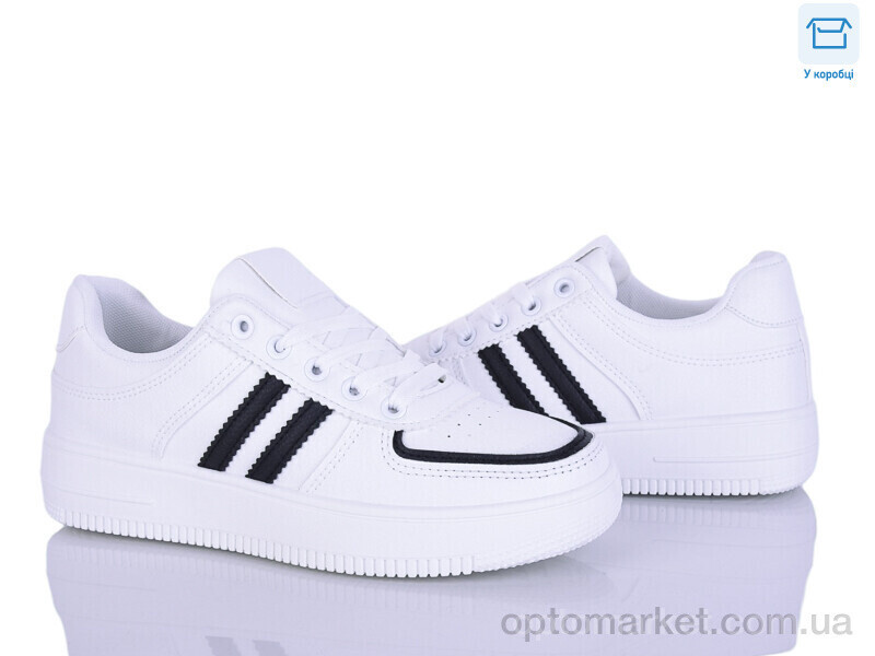 Купить Кросівки жіночі 186-5 Happy білий, фото 2