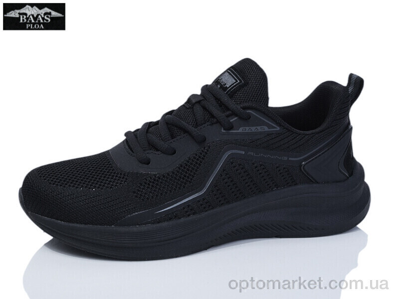 Купить Кросівки жіночі 1865-1 Baas чорний, фото 2