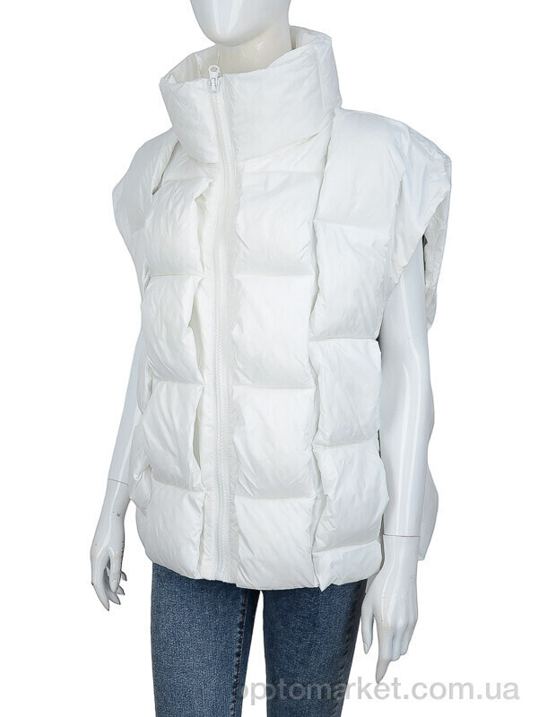 Купить Жилетка жіночі 1882 white TurnHug білий, фото 4