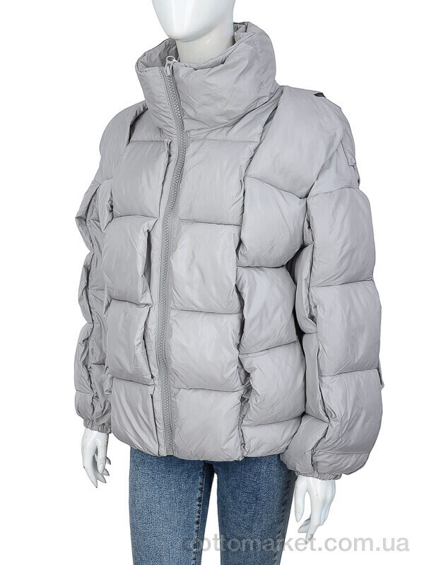 Купить Куртка жіночі 1883 grey TurnHug сірий, фото 4