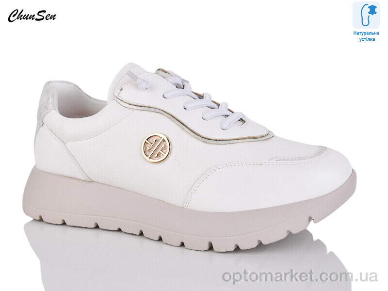 Купить Кросівки жіночі 1888-3 Chunsen білий, фото 2