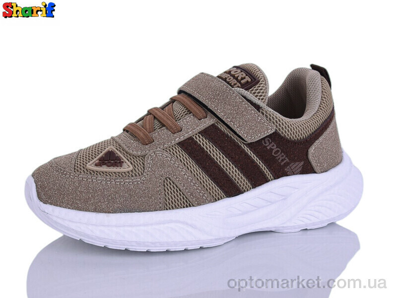 Купить Кросівки дитячі 1892-1 Sharif коричневий, фото 2