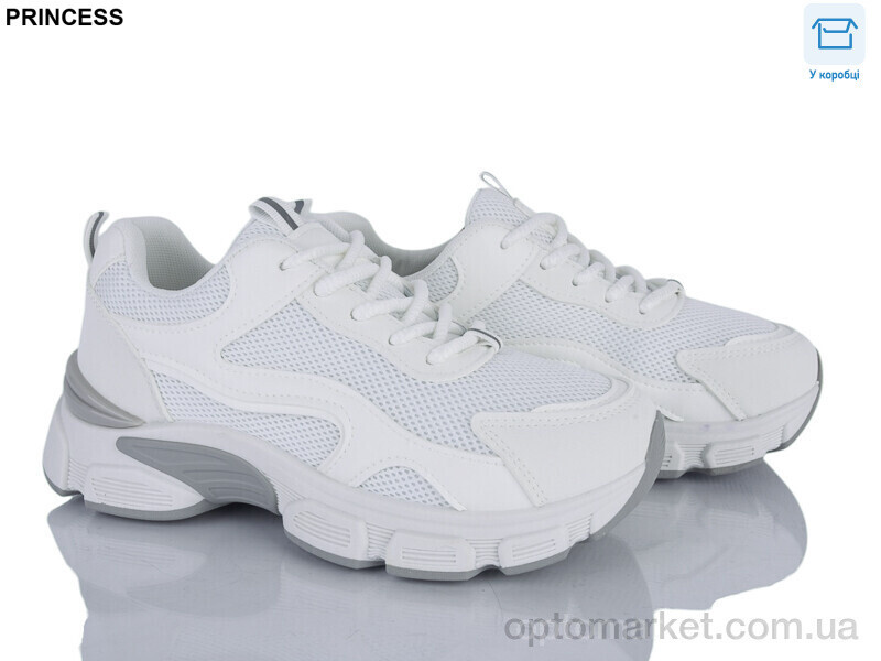 Купить Кросівки жіночі 195-10 Princess білий, фото 2