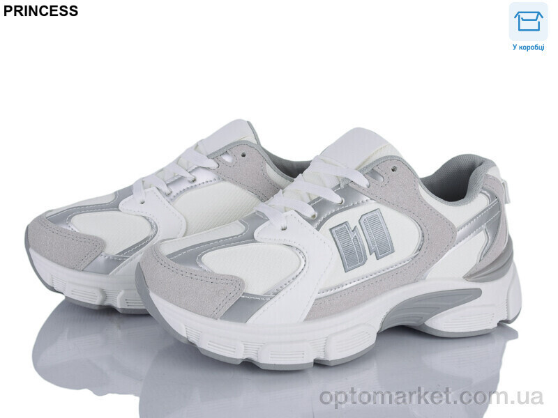 Купить Кросівки жіночі 195-7 Princess білий, фото 2