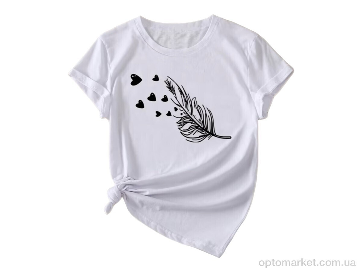 Купить Футболка жіночі 195 білий Riza білий, фото 2