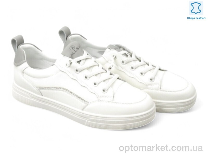 Купить Кросівки жіночі 195804 ALLSY білий, фото 2