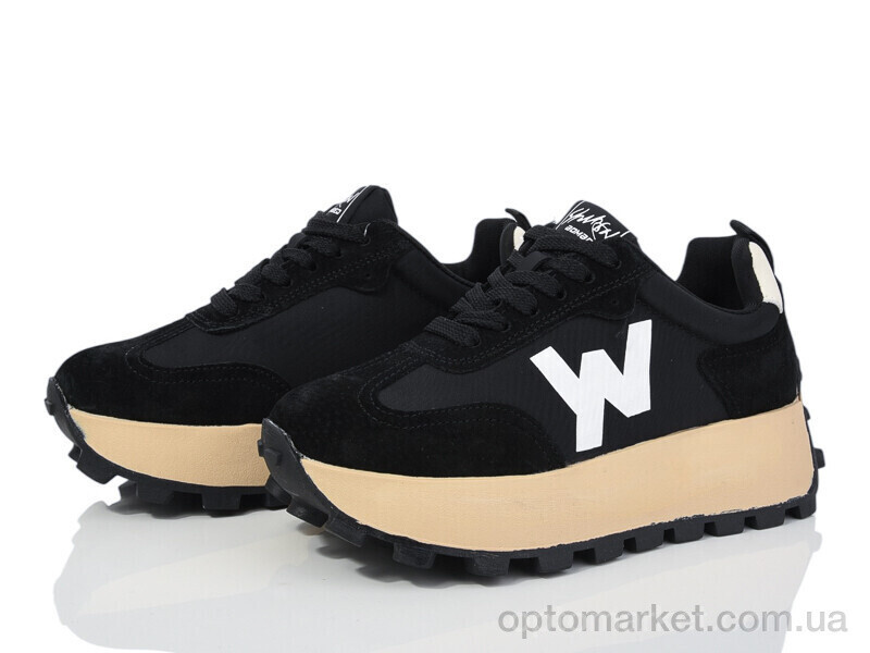 Купить Кросівки жіночі 197-181 black Violeta чорний, фото 2