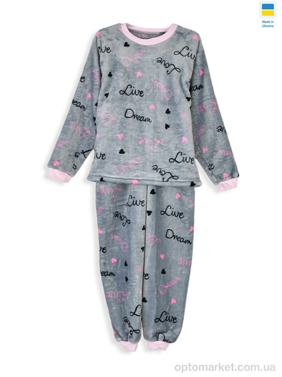 Купить Пижама дитячі 199361 grey Kir15 сірий, фото 4