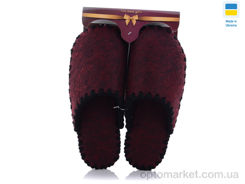 Купить Капці чоловічі 2-72 Active бордовий, фото 2