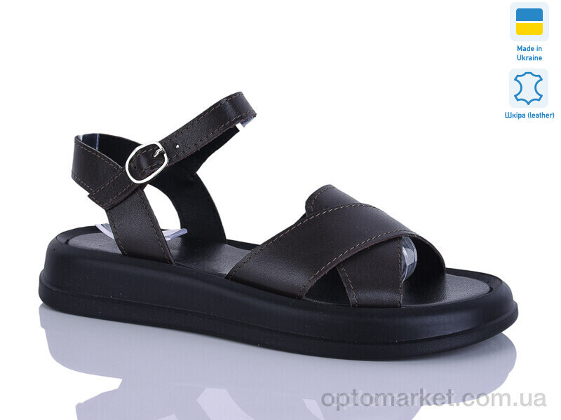 Купить Босоніжки жіночі 2 корич.к. Sali коричневий, фото 2