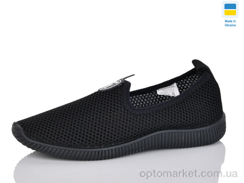 Купить Сліпони жіночі 20-12 чорний Lot Shoes чорний, фото 2