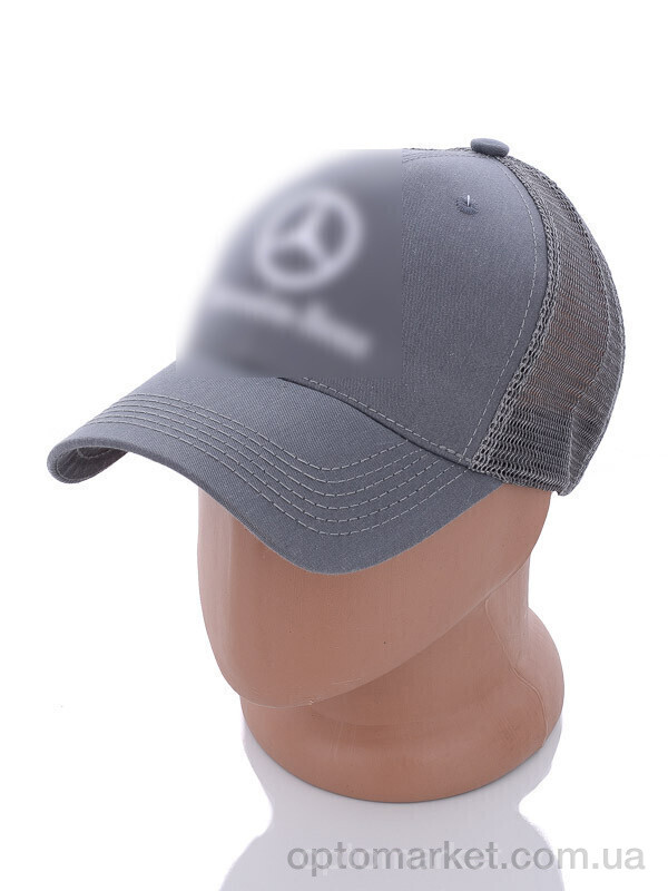 Купить Кепка чоловічі 2001-6 grey M.rcedes-Benz сірий, фото 3