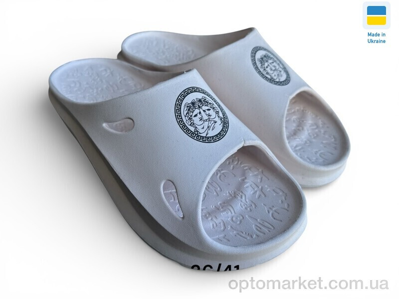 Купить Шльопанці жіночі 2002 айворі Verta білий, фото 2