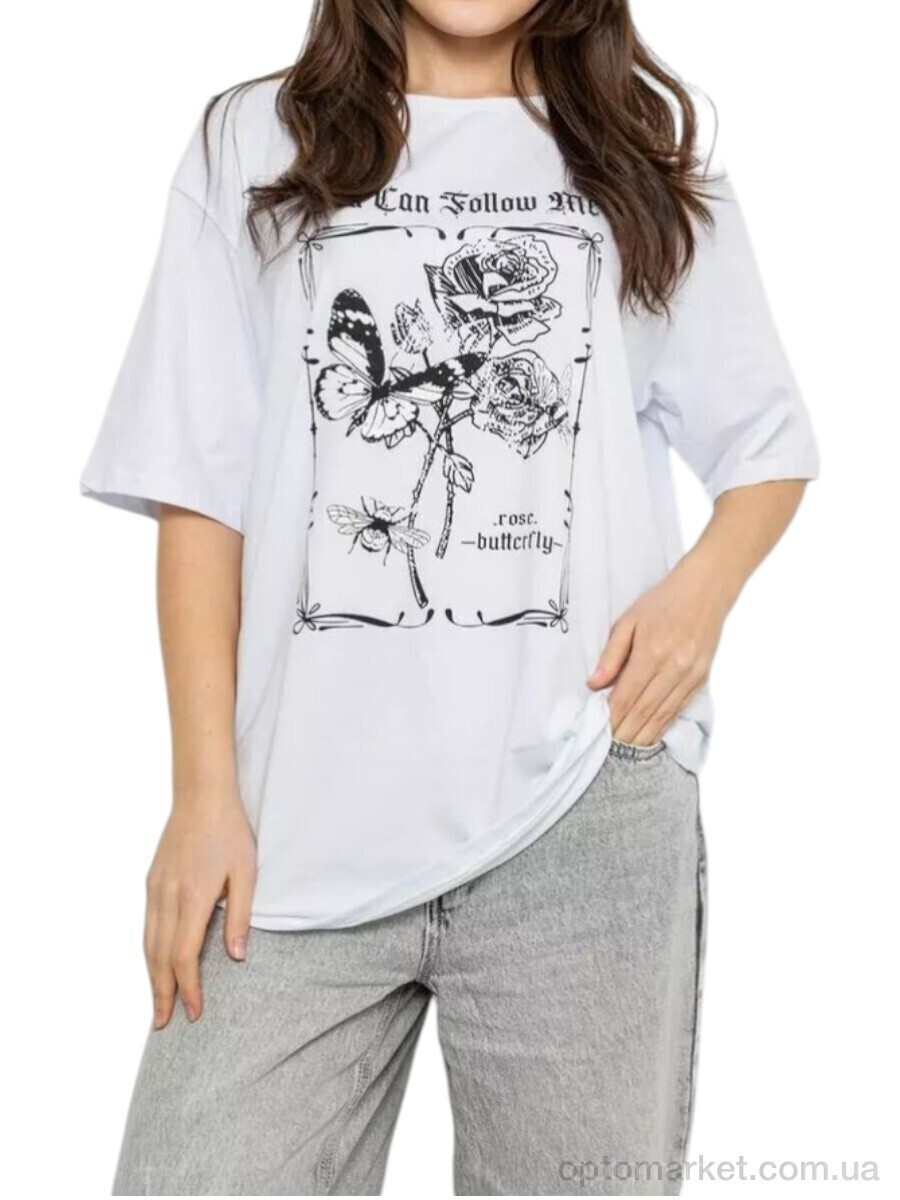 Купить Футболка жіночі 2009 білий Massmag білий, фото 3