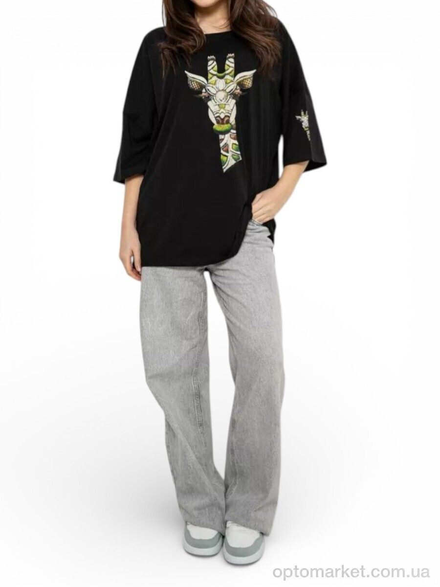 Купить Футболка жіночі 2012 чорний Massmag чорний, фото 3