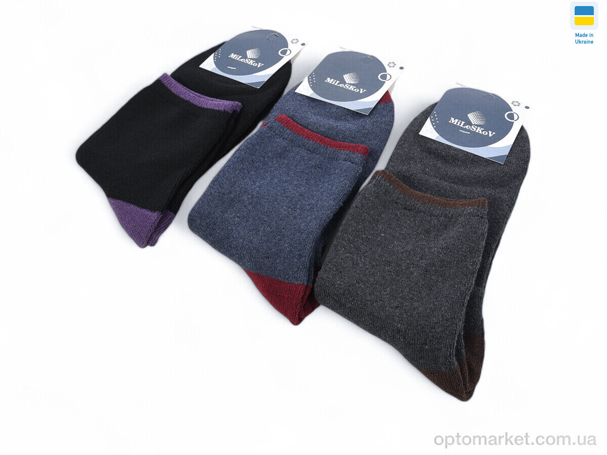 Купить Шкарпетки чоловічі 201A mix (09476) MiLeSKoV мікс, фото 2