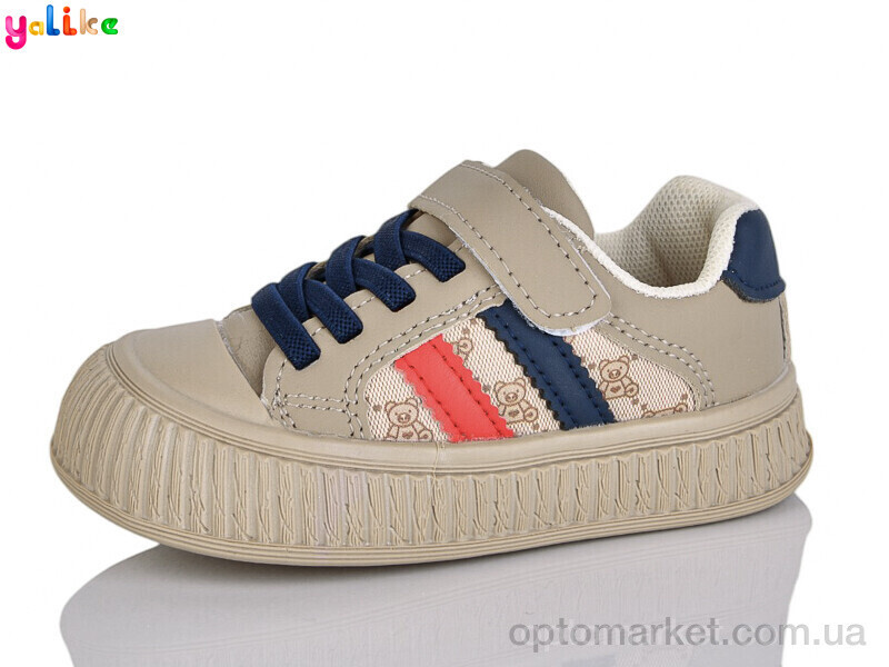 Купить Кросівки дитячі 2023-1 Yalike бежевий, фото 2