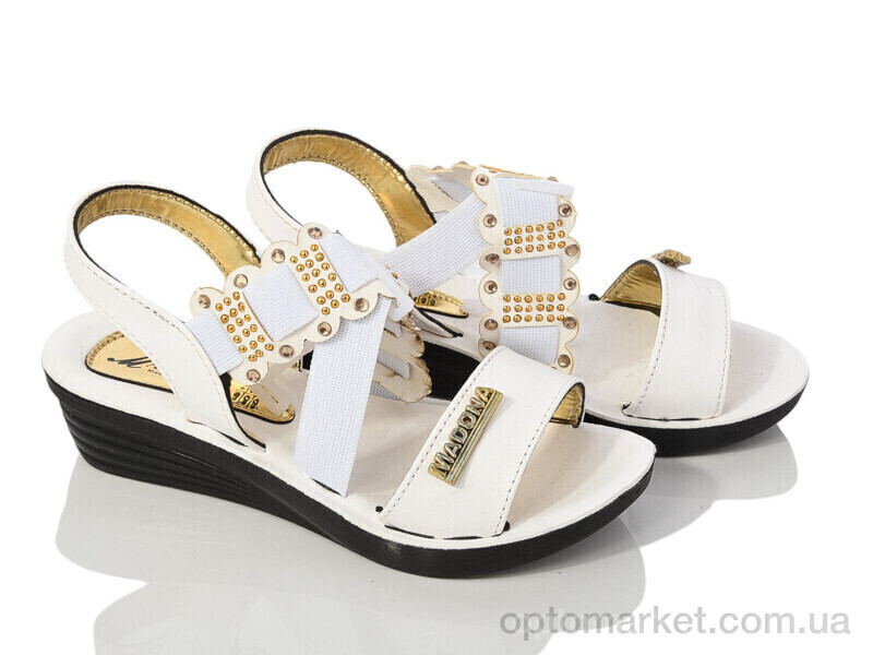 Купить Босоніжки дитячі 2024-049-2 white Madona білий, фото 2