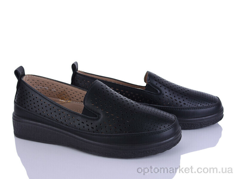 Купить Туфлі жіночі 2024-18 Steel Land чорний, фото 2