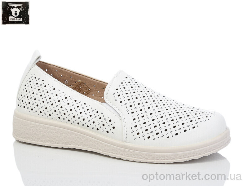 Купить Туфлі жіночі 2024-36 Steel Land білий, фото 2