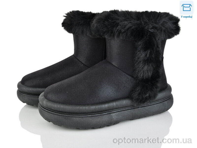 Купить Уги жіночі 2024-57-1 Gollmony чорний, фото 2