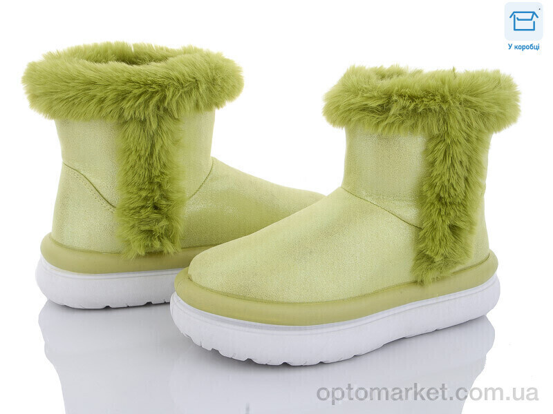 Купить Уги жіночі 2024-57-5 Gollmony зелений, фото 2