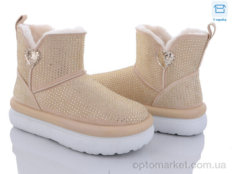 Купить Уги жіночі 2024-60-2 Gollmony бежевий, фото 2