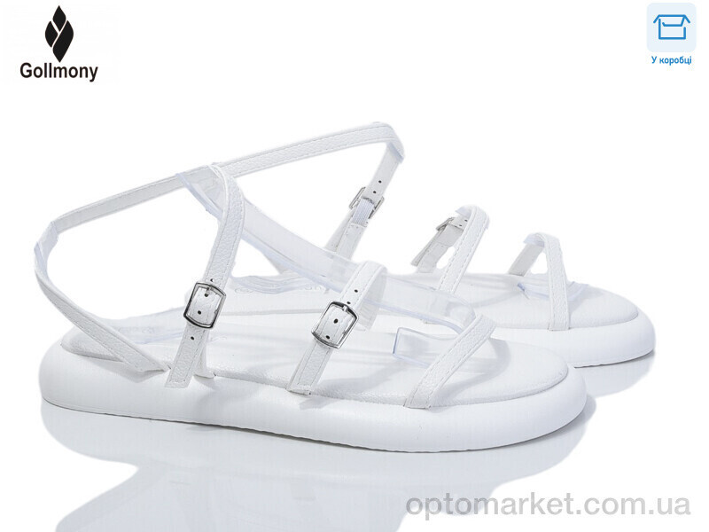 Купить Босоніжки жіночі 2025-81-2 Gollmony білий, фото 2