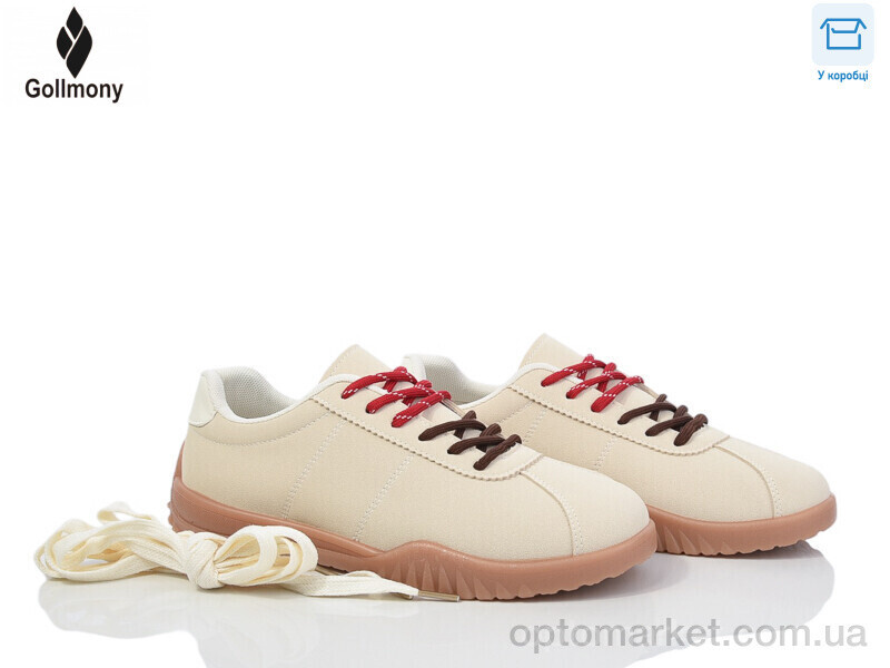 Купить Кросівки жіночі 2025-99-2 Gollmony бежевий, фото 2