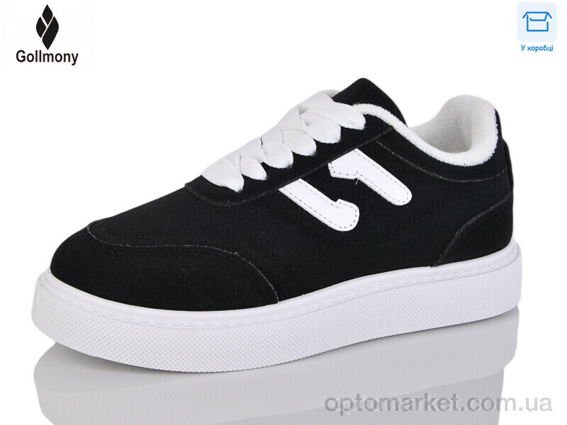 Купить Кросівки жіночі 2027-2-4 Gollmony чорний, фото 2