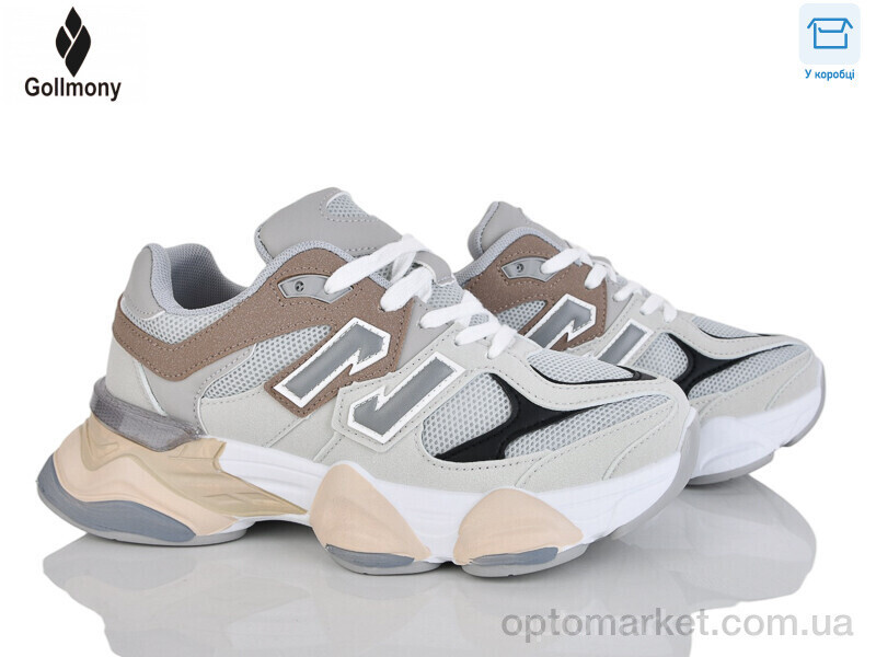 Купить Кросівки жіночі 2027-9-4 FF сірий, фото 2