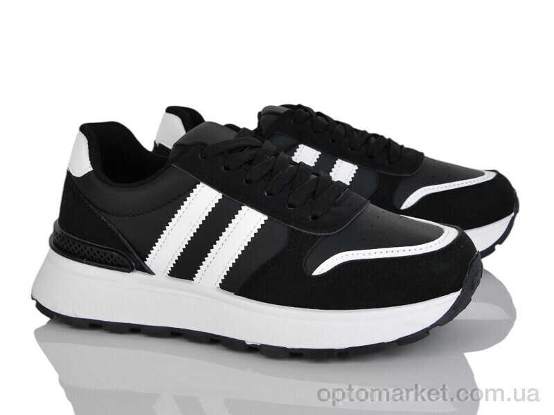 Купить Кросівки жіночі 204-41 Бабочка-Mengfuna-AESD чорний, фото 2