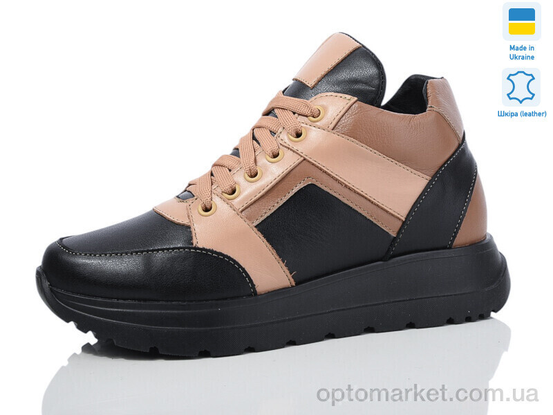 Купить Кросівки жіночі 2040-5 Carolina чорний, фото 2