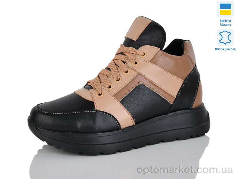 Купить Кросівки жіночі 2040-5 Carolina чорний, фото 2