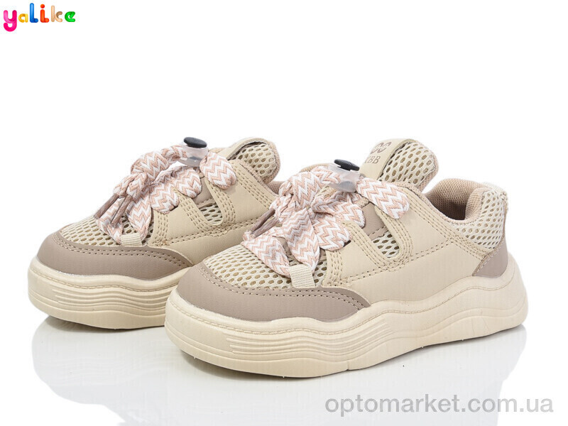 Купить Кросівки дитячі 2048-2 Yalike бежевий, фото 2
