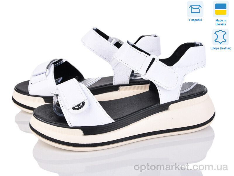 Купить Босоніжки жіночі 205-6 Stella білий, фото 2