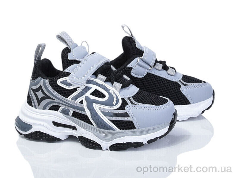 Купить Кросівки дитячі 2051-3A B&G чорний, фото 2